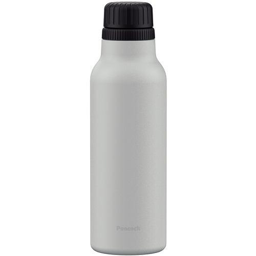 ピーコック魔法瓶 AJH80 炭酸飲料対応ボトル 800ml ライトグレー