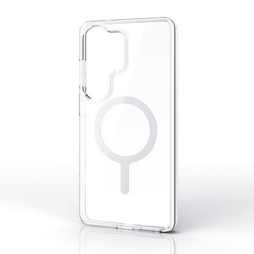 エレコム PM-G262MAG02WH Galaxy S26 Ultra ( SC-53G ) ケース ハイブリッド カバー MAGKEEP 磁力装