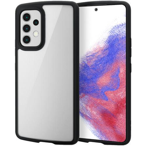 エレコム PM-G224TSLFCBK Galaxy A53 5G(SC-53C SCG15) ハイブリッドケース TOUGH SLIM LITE 