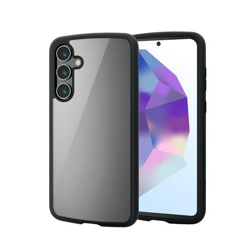 エレコム PM-G243TSLFCBK Galaxy A55 5G SC-53E ケース TOUGH SLIM LITE ストラップホールシート付 