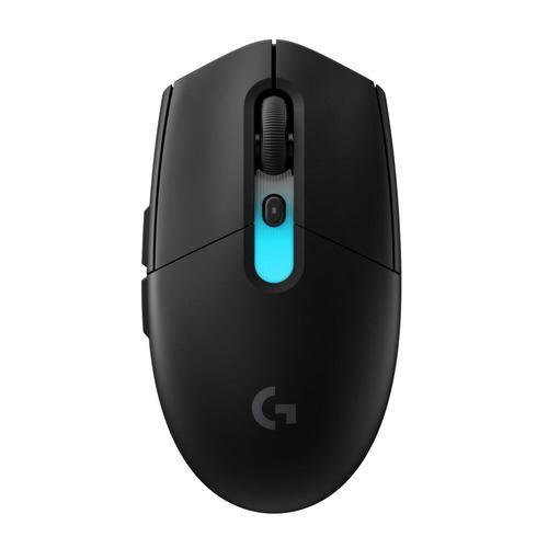 ロジクール G304X-SL-BK ゲーミングマウス 6ボタン HERO 44kセンサー搭載 LIGHTSYNC RGB採用 LIGHTSPEED接