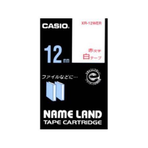 カシオ ネームランド テープ XR12WER