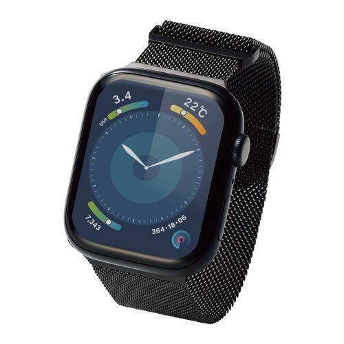 エレコム AW-45BDSSMMBK Apple Watch Ultra 2 / SE 第2世代 / Series 10～ 1 [ 49 46 45