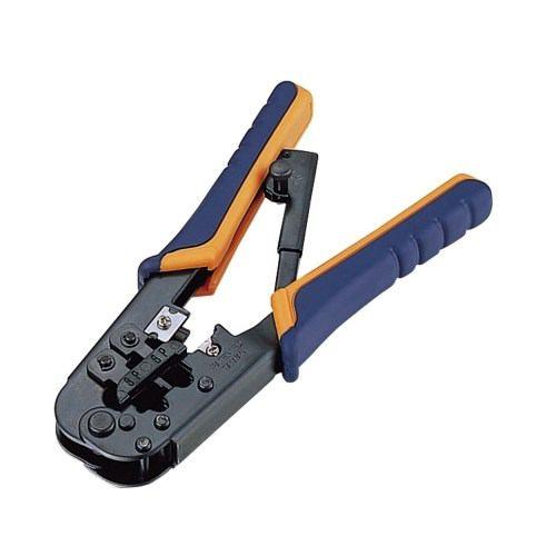 エレコム LD-KKTR ラチェットタイプRJ45コネクタかしめ工具