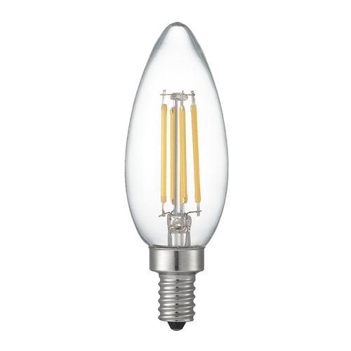 ヤザワ LDC4LG32E12C フィラメントLED 40W C32 シャンデリア形 E12 クリア