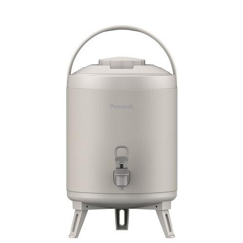 ピーコック INP-80 アルミ製キーパー 容量8.1L ライトグレー