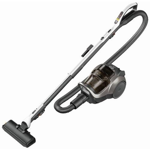 三菱電機 TC-ED2F-H サイクロン掃除機「Be-K(ビケイ)」 らくリーニングヘッド搭載 毛がらみ除去機能 メタルグレー