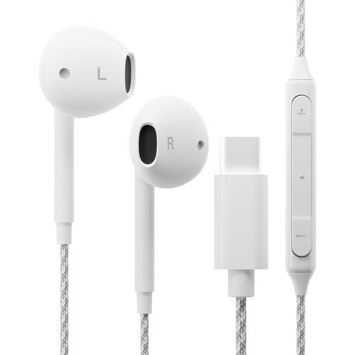 PGA PG-SETC2WH2 USB Type-C ステレオイヤホン タフケーブル/インナーイヤータイプ Premium Style ホワイトPG