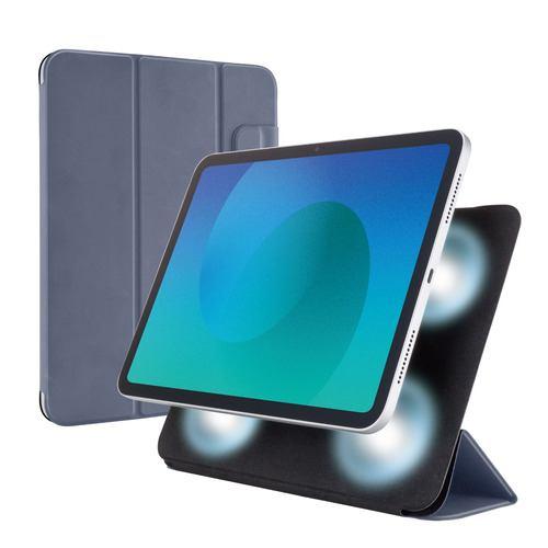 エレコム TB-A25RWVPF2BG iPad ケース 11インチ ( A16 )/10.9インチ 第10世代 マグネット着脱フラップ カバー ブ