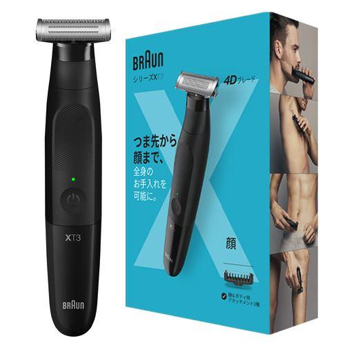 【推奨品】ブラウン XT3000-C XT 3000-c ボディ&フェイス グルーマー PRO X ブラック
