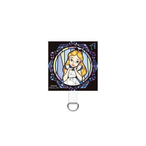 PGA PG-DSTHLD11ALC ステンドグラス調 ストラップホルダー アリス