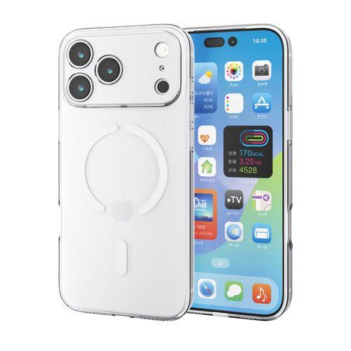 エレコム PM-A25DUCTKMGCR iPhone 17 Pro Max ケース MAGKEEP 極限保護 クリア