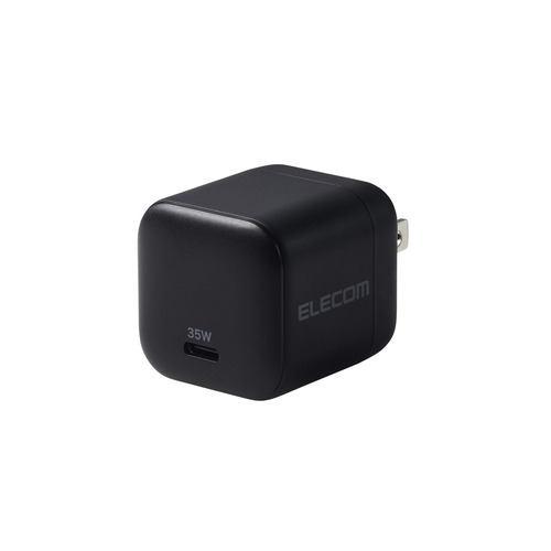 エレコム MPA-ACCP9235BK USB Power Delivery 35W AC充電器(C×1) ブラック