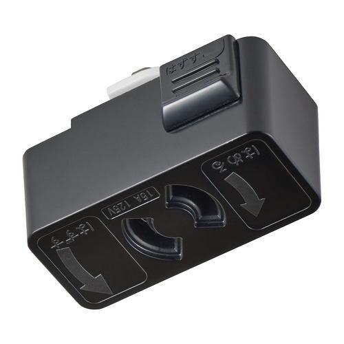 ELPA EW-LR01NH(BK) 抜け止めコンセント ライティングバー用