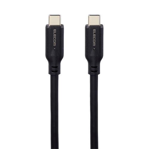 エレコム MPA-CC1G05BK USB 10Gbpsケーブル(USB Type-C - USB Type-C/100W対応) ブラック