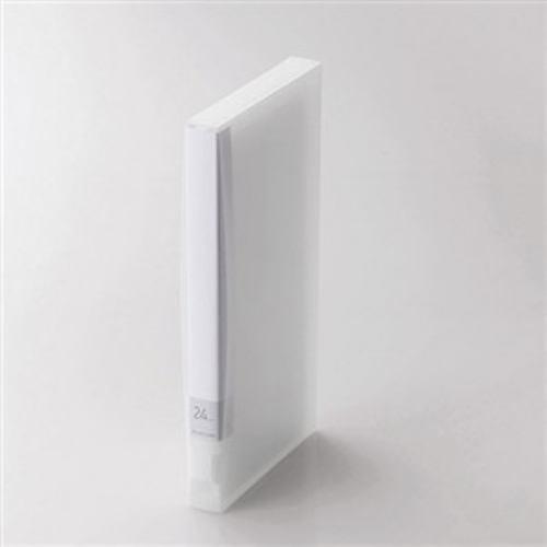 ケース エレコム CD DVD CCD-FS24CR DVD/CD用ディスクファイル 24枚収納 クリア