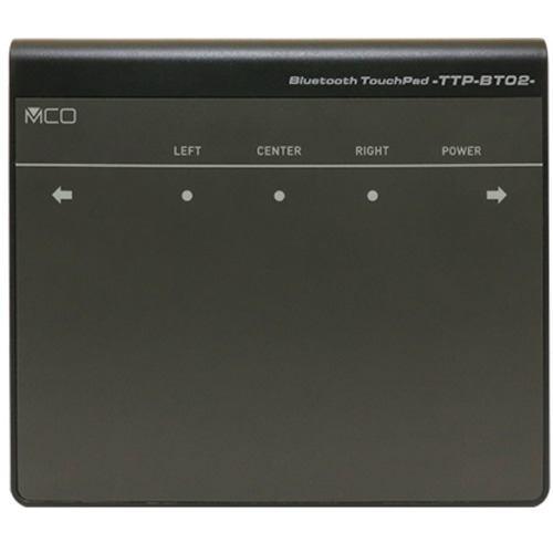 ミヨシ TTP-BT02/BK Bluetoothタッチパッド ブラック ブラック