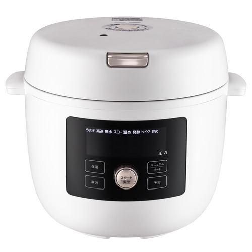 タイガー魔法瓶 COK-B400WM 電気圧力鍋 2.5L マットホワイト