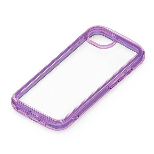 PGA PG-25KAR05PP iPhone 16e用 エアクッションケース ネオンパープル