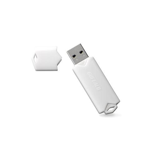 バッファロー RUF3-YUF32GA-WH USB3.1(Gen)/USB3.0対応USBメモリー 32GB ホワイトモデル