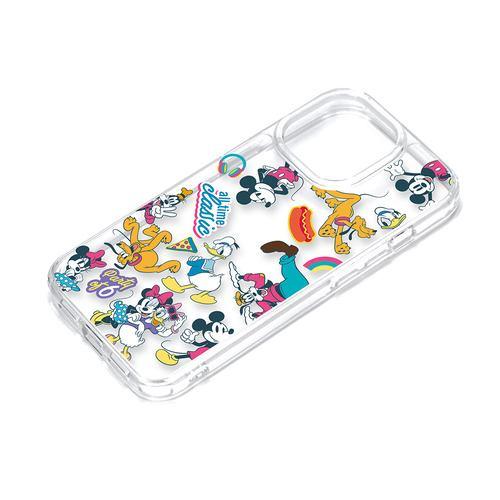 PGA PG-D23BPT09MKY iPhone15Pro クリアハイブリッドケース Premium Style ミッキー&フレンズ PGD23B