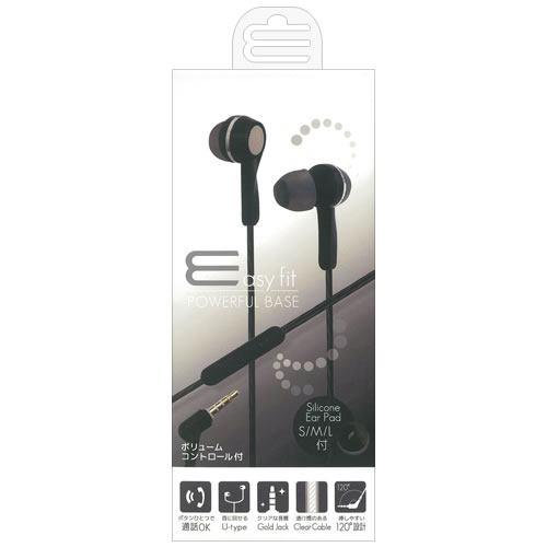 オズマ ESM-SP379BK iPhone/スマートフォン用ステレオイヤホンマイク/3.5φ