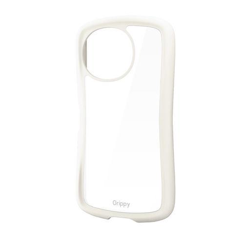 エレコム PM-S253GRPFCWH AQUOS sense10 ( SH-53F ) ケース ハイブリッド カバー ストラップホール付 ホワイト