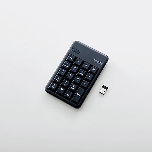 キーボード エレコム 無線 ワイヤレス テンキー TK-TDM017BK 2.4GHzワイヤレステンキーパッド