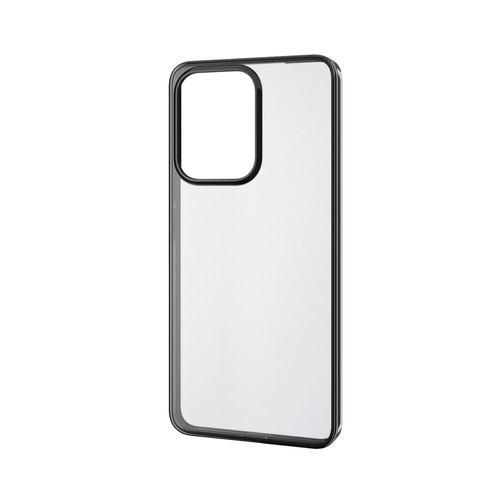 エレコム PM-O251UCTMBK OPPO Reno13 A ケース ソフト カバー カメラレンズ保護設計 メタリックブラック