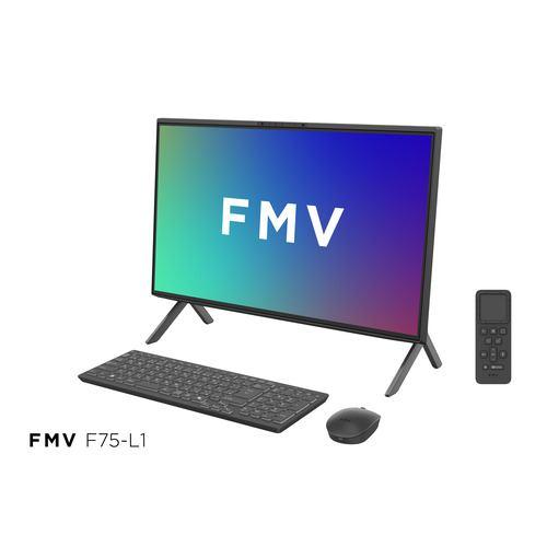富士通 デスクトップPC FMV Desktop F FMVF75L1BA[23.8型 | フルHD | Ryzen 7 | 16GB | 512G