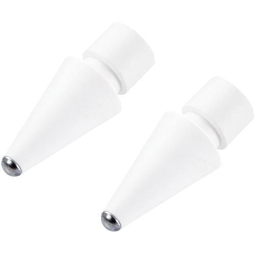 エレコム P-TIPAP03 Apple Pencil 第1/2世代用 交換ペン先/2個入り PTIPAP03
