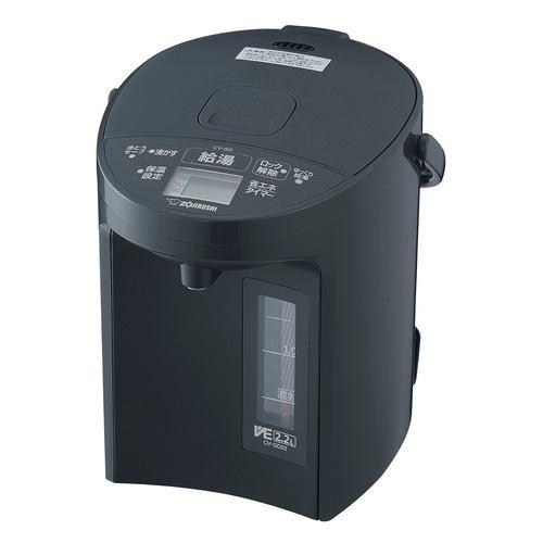象印マホービン CV-GD22-BM VE電気まほうびん 優湯生 スピード沸とう機能搭載 2.2L ソフトブラック