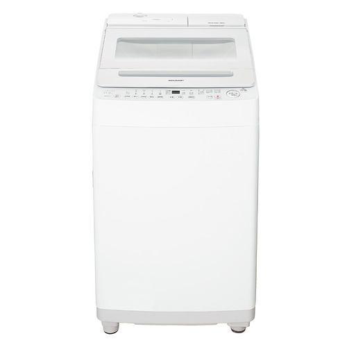 シャープ 全自動洗濯機 洗濯11kg 簡易乾燥 液体洗剤自動投入 穴なしサイクロン洗浄 ESSW11L ホワイト系