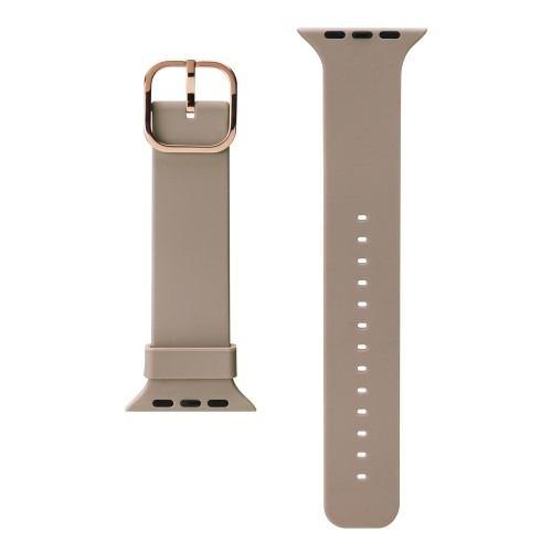 PGA PG-AW49SC03BE Apple Watch 49/45/44/42mm用 シリコンバンド ベージュ