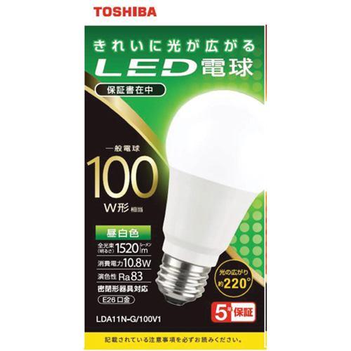 東芝 LDA11N-G/100V1 LED電球 100W 昼白色 E26