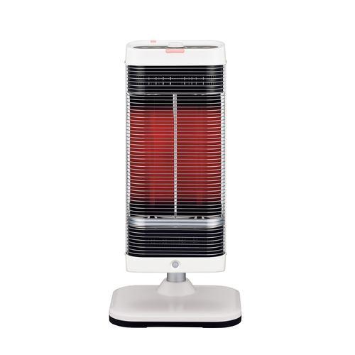 CORONA DH-1226R(W) 遠赤外線電気暖房機 省エネセンサー搭載 タテ・ヨコ自在 自動首振り4段階 ホワイト