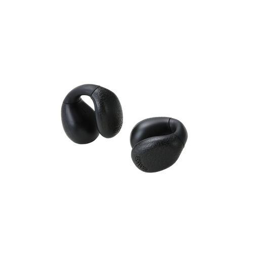 エレコム LBT-OWS03BK ワイヤレスイヤホン オープンイヤー Bluetooth IPX4 AAC対応 タッチ操作 ブラック