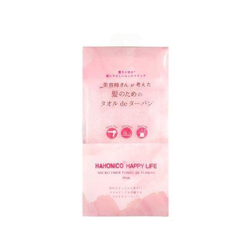 ハホニコ HHNC-T2 P ヘアドライマイクロファイバータオルdeターバン ピンク