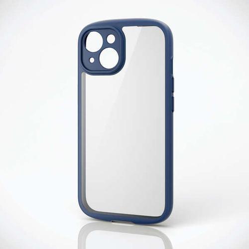 エレコム PM-A23ATSLFCKNV iPhone 15 TOUGH SLIM LITE フレームカラー 極限 PMA23ATSLFCKNV