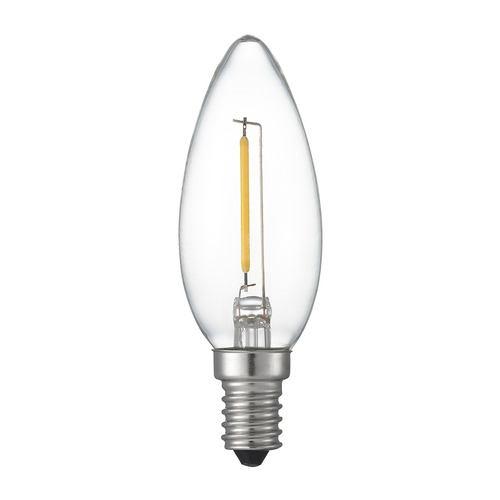 ヤザワ LDC1LG32E14C2 フィラメントLED 10W C32 シャンデリア形 E14 クリア