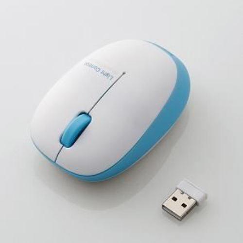 エレコム ワイヤレスBlueLEDマウス M-BL20DBBU