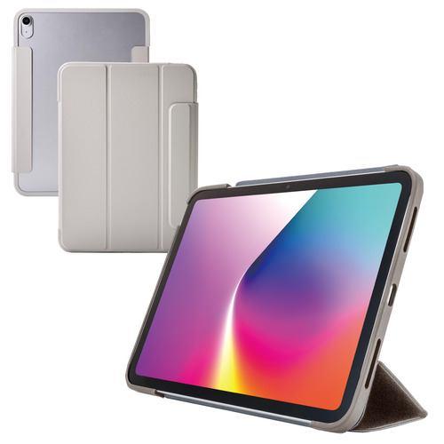 エレコム TB-A25RWVFCGB iPad ケース 11インチ ( A16 )/10.9インチ 第10世代 マグネット式フラップ カバーグレージ