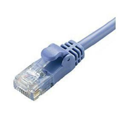 エレコム LD-GPY/BU10 CAT6準拠 Gigabit やわらかLANケーブル ヨリ線 ブルー 10m