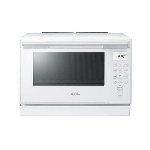 東芝 ER-60C(W) オーブンレンジ 石窯オーブン ワイド&フラット庫内 ノンフライ調理 23L ホワイト【2026年モデル】