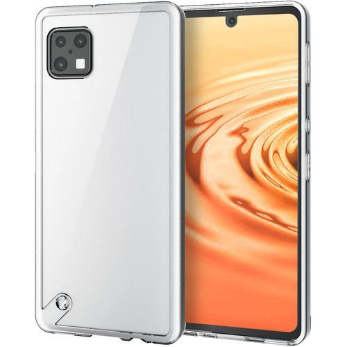 エレコム PM-S221HVCKCR AQUOS sense6s(SHG07) AQUOS sense6 ハイブリッドケース 極み クリア PMS2