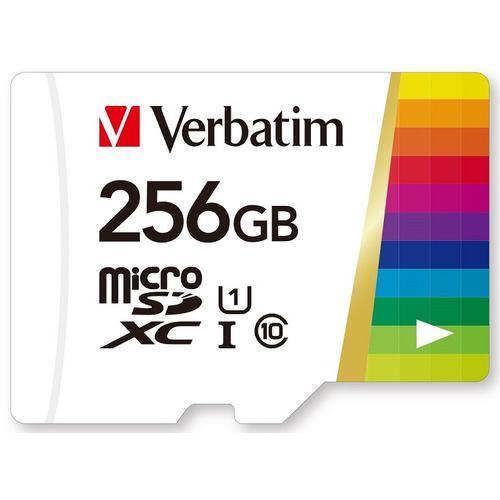 Verbatim MXCN256GJZV microSDXC UHS-1 /U1 [最大90MB/s] 256GB