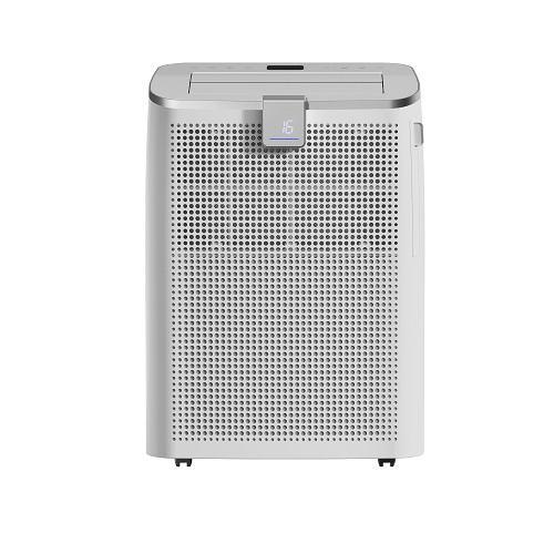 エスケイジャパン RV-AC100H(WH) 移動式エアコン 2段階風量調節 24時間ON/OFFタイマー機能 水タンク容量4L リモコン付 ホワイ