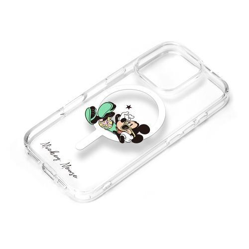 PGA PG-D24BMGPT01MKY iPhone 16 Pro用 MagSafe対応 ハイブリッドケース ミッキーマウス