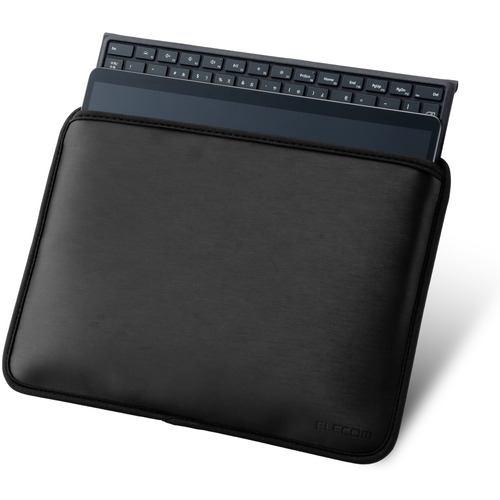 エレコム TB-MSP8SHPBK Surface Pro 8/Surface Pro X ハードポーチ ケース スリップインタイプ ペンホルダ付 