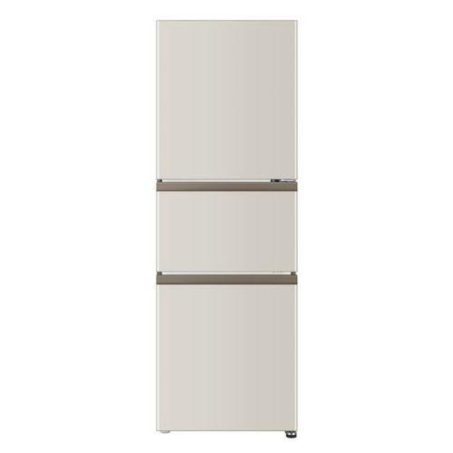 AQUA 冷蔵庫 226L 右開き 3ドア 幅53cm 独立野菜室 大容量冷凍室 壁ピタ設置 AQR-23A(C) グレー系